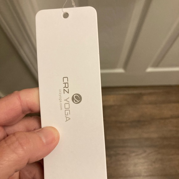 NWT CRZ YOGA Pink Peony Soft Fleece oversized shirt jacket size M (8/10) - Picture 11 of 11